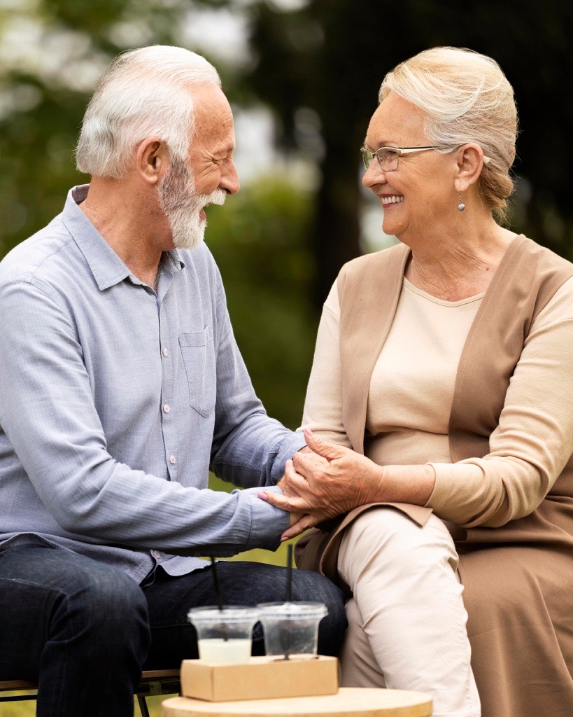 Pareja disfrutando su tiempo juntos