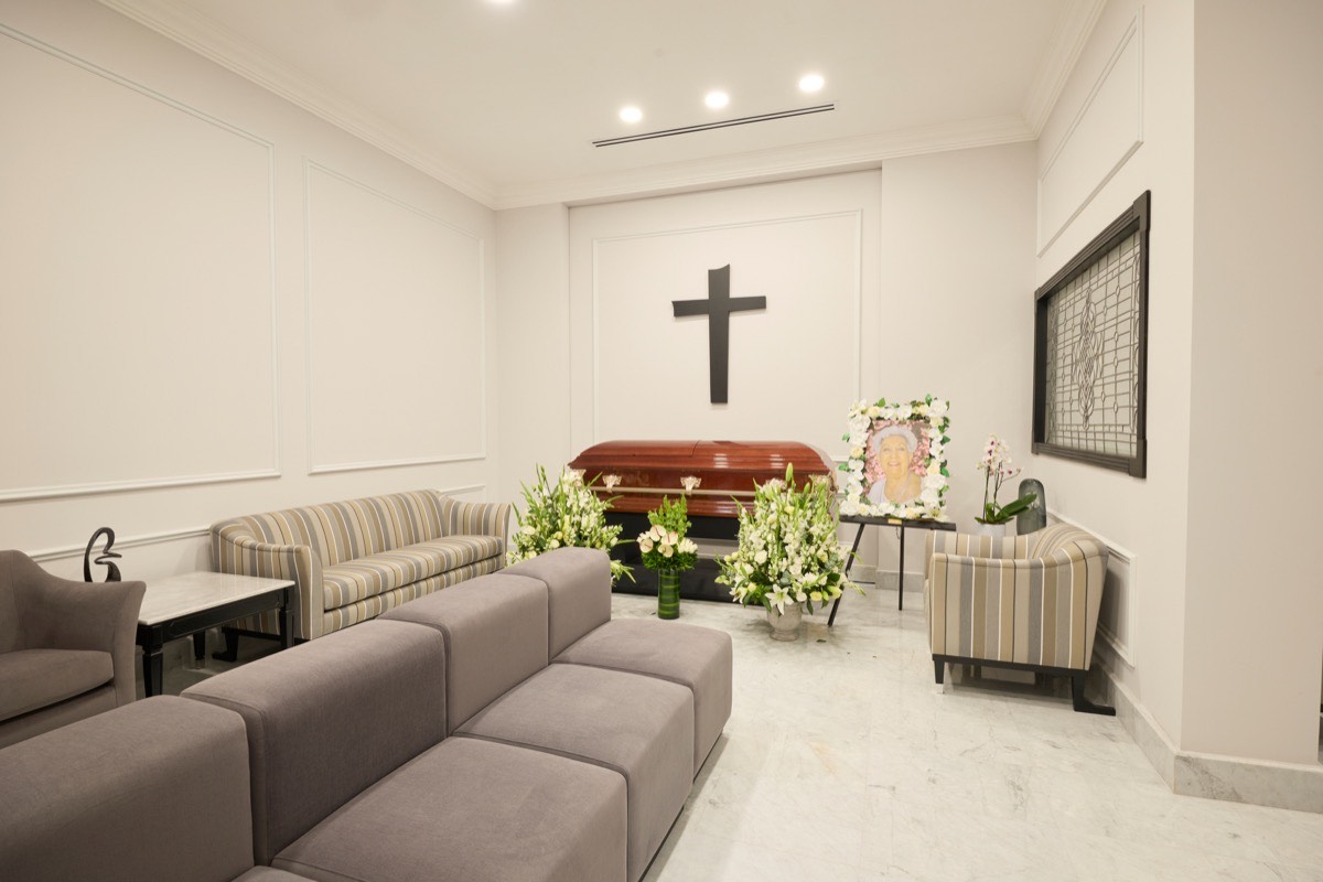Sala para realizar el Homenaje